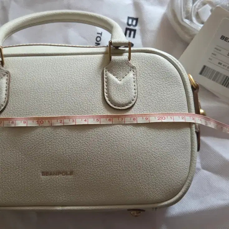 [BUNJANG] Beanpole Ivory Handbag (New) / 빈폴 핸드백 아이보리(새상품)