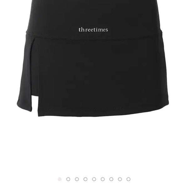 [BUNJANG] Three Times Athletic Slick Skirt Black S / (새상품 할인!) 쓰리타임즈 애슬레틱 슬릭 스커트 블랙 s 새상품