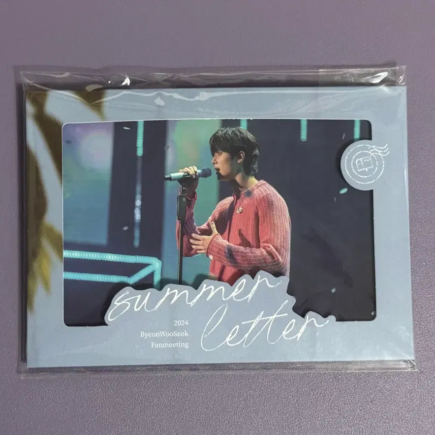 [BUNJANG] Byun Woo Seok 2024 Fan Meeting Weverse POB Postcard Photocard / 변우석 2024 팬미팅 위버스 특전 엽서 포카