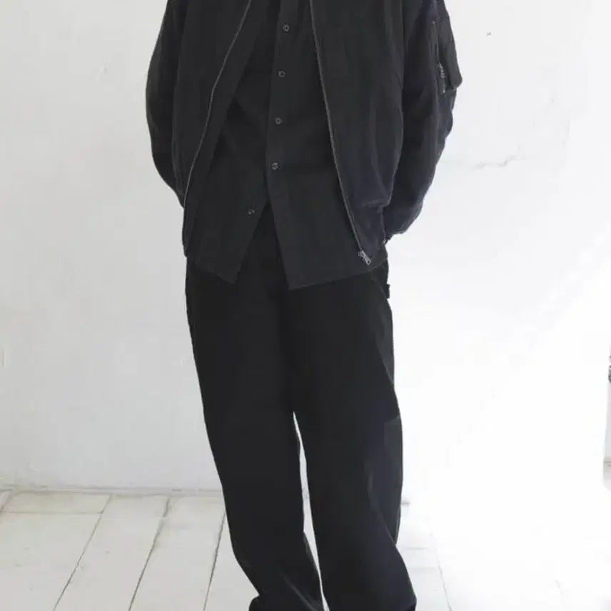 [BUNJANG] Ham Aviator Black MA-1 Jacket Size 1 / ham / aviator black ma-1 / 1사이즈