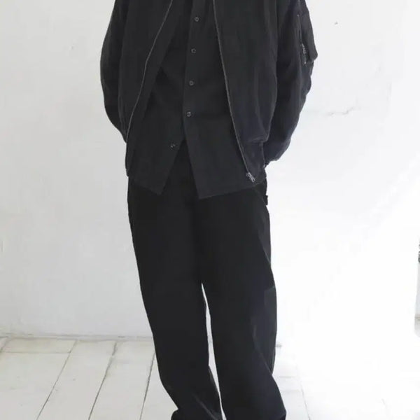 [BUNJANG] Ham Aviator Black MA-1 Jacket Size 1 / ham / aviator black ma-1 / 1사이즈