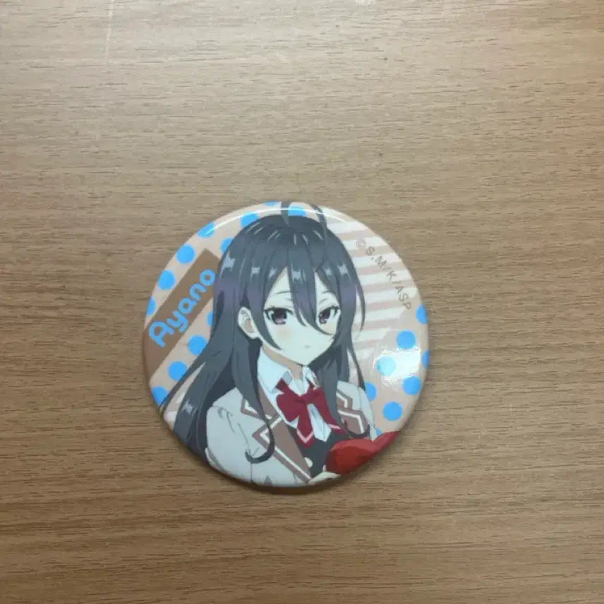 [BUNJANG] Ayano Character Can Badge / 아야노 캔뱃지
