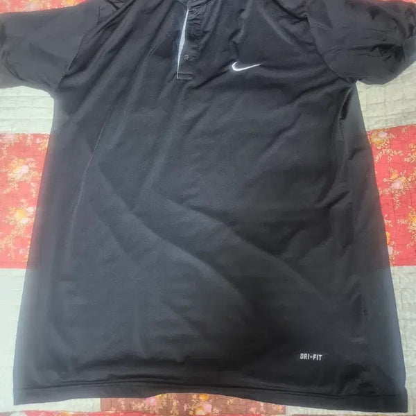 [BUNJANG] Nike Dri-FIT Short Sleeve Polo Shirt Black / 나이키 드라이핏 반팔 카라티 블랙