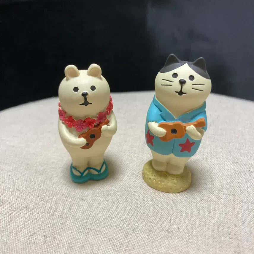 [BUNJANG] Decole Polar Bear Ukulele + Parting Cat Ukulele / 데꼴 백곰 우쿨렐레 + 가르마고양이 우쿨렐레