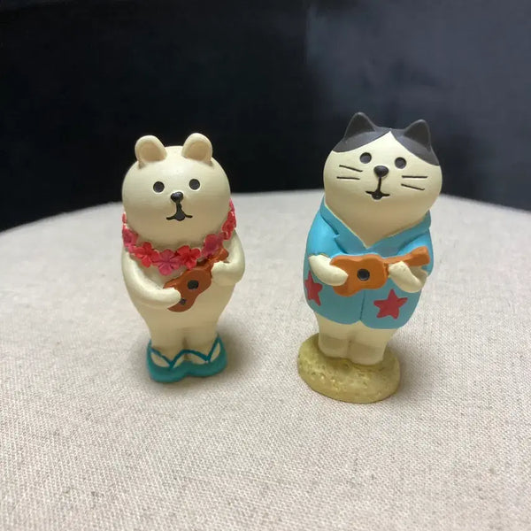 [BUNJANG] Decole Polar Bear Ukulele + Parting Cat Ukulele / 데꼴 백곰 우쿨렐레 + 가르마고양이 우쿨렐레