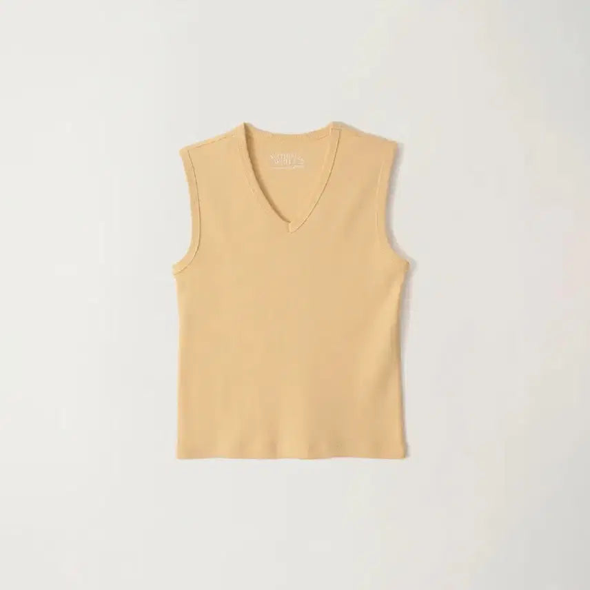 [BUNJANG] Nothing Written Sleeveless Vanilla Butter / 낫띵리튼 슬리브리스 바닐라버터