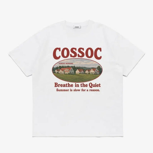 [BUNJANG] Koso Sunday Morning Short-Sleeve T-Shirt / 코소 선데이 모닝 반팔 티셔츠