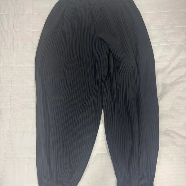 [BUNJANG] Homme Plissé Jogger Pants Black Size 2 / 옴므플리세 조거팬츠 2사이즈 블랙