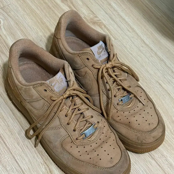 [BUNJANG] Nike Supreme Air Force 1 'Uptown' 'Wheat' / 나이키 슈프림 된장포스