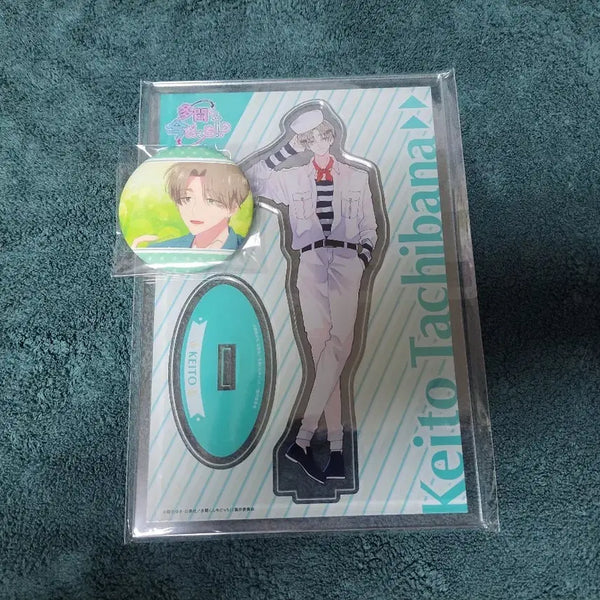 [BUNJANG] Tamone-kun Now Which Side?! Tachibana Keito Blu-ray Acrylic Stand & Can Badge Set / 타몬 군 지금 어느쪽?! 타치바나 케이토 블루레이 아크릴 스탠드 캔뱃지