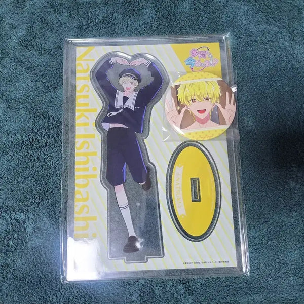 [BUNJANG] Tamon-kun, Which Way Are You Going?! Ishibashi Natsuki Blu-ray Acrylic Stand & Can Badge Set / 타몬 군 지금 어느쪽?! 이시바시 나츠키 블루레이 아크릴 스탠드 캔뱃지
