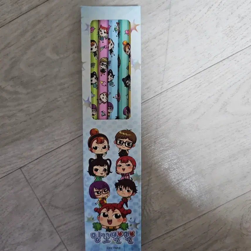 [BUNJANG] Mingkkobalbal Pencil Set / 밍꼬발랄 연필