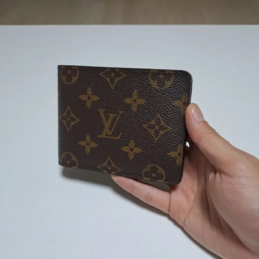[BUNJANG] Louis Vuitton Monogram Multiple Wallet Brown / [100%/정품] 루이비통 모노그램 멀티플 반지갑 브라운