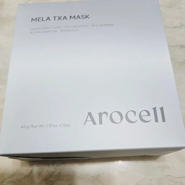 [BUNJANG] Arocel Mella TXA Mask Pack 12 Sheets / 아로셀 멜라 TXA 마스크팩 12매 새제품