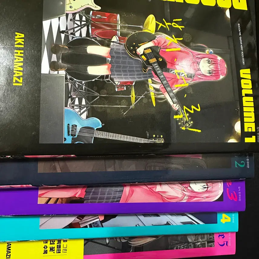 [BUNJANG] Bocchi the Rock! Manga Volumes 1-5 (First Editions) / 봇치더락 만화 1~5권 2,3,5권 초판