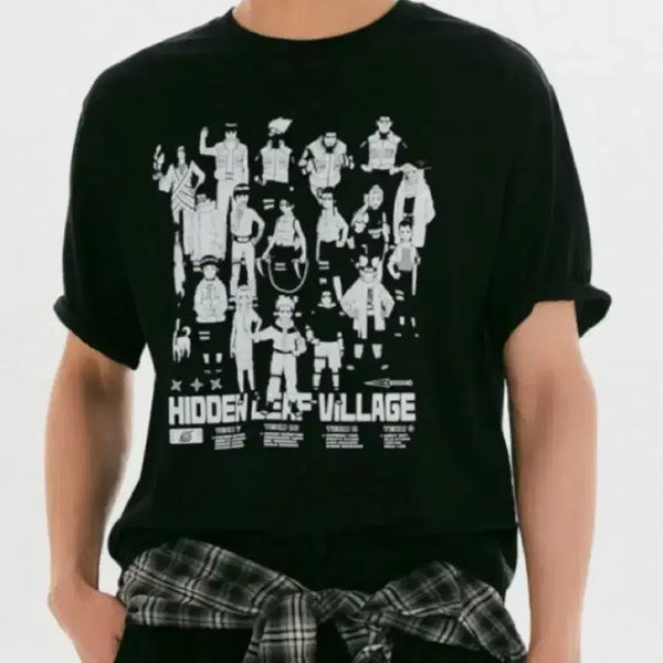 [BUNJANG] SPAO Naruto Short Sleeve T-Shirt XL / XL) 나루토 스파오 반팔 티셔츠 믹스