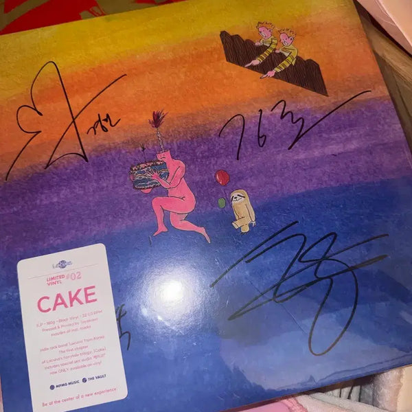 [BUNJANG] Lacuna Cake Signed LP / 라쿠나 cake 싸인 Lp