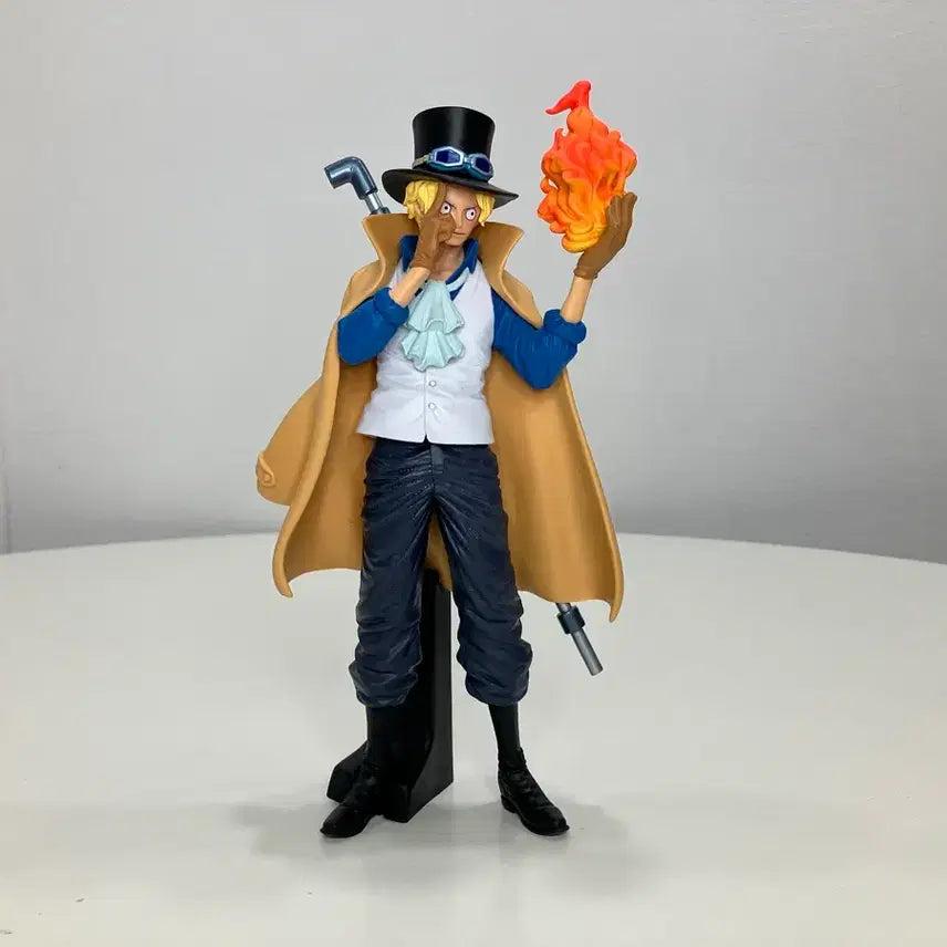[BUNJANG] One Piece Sabo Figure (King of Artist) - Unsealed / [개봉] 원피스 킹오아 사보 피규어 (금고양이)