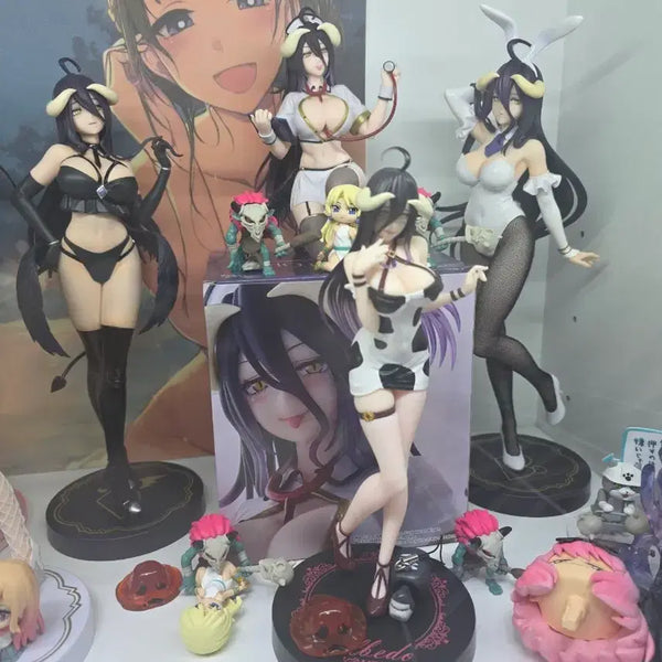[BUNJANG] Overlord Albedo 4-Figure Bundle Set / 알베도 피규어 4종 일괄