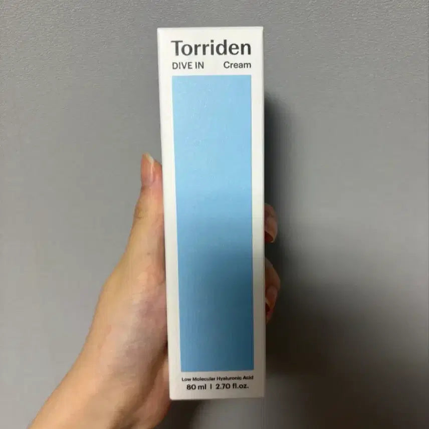 [BUNJANG] Torriden Dive-In Low Molecular Hyaluronic Cream 80ml (Sealed) / (미개봉) 토리든 다이브인 저분자 히알루론산 크림 80ml
