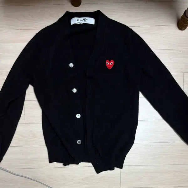[BUNJANG] Comme des Garçons Cardigan Black / 꼼데가르송