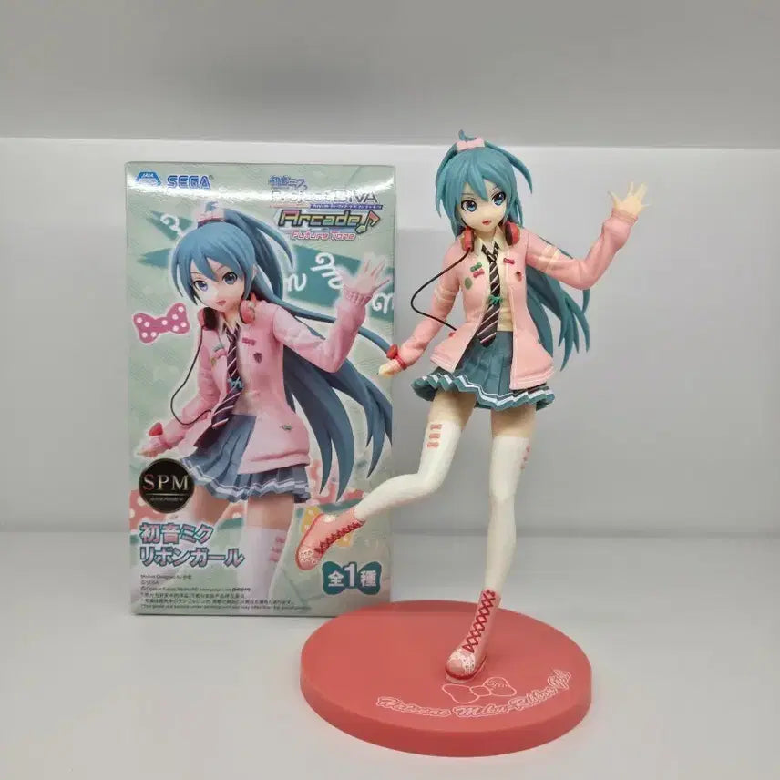 [BUNJANG] Miku Ribbon Girl Figure (Display Unsealed) / 미쿠 리본걸 피규어 전시 개봉품