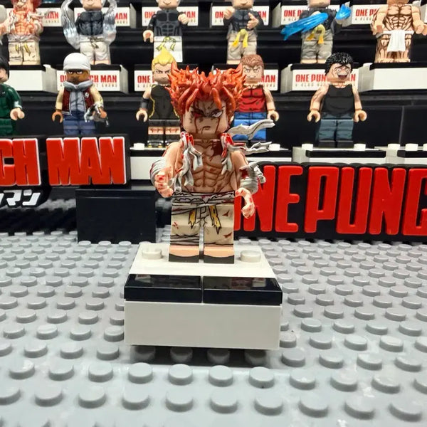 [BUNJANG] New World Brick One-Punch Man Garou Custom Lego Figure / 뉴월드브릭 원펀맨 가로우 커스텀 레고
