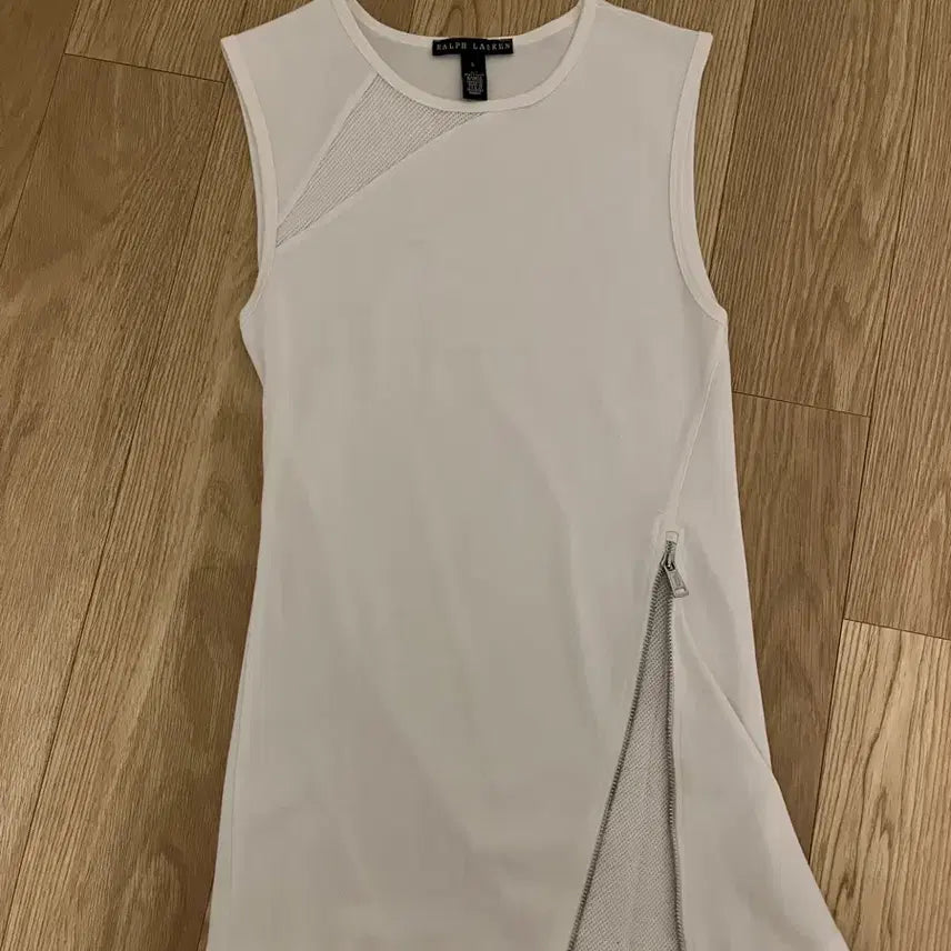 [BUNJANG] Polo Ralph Lauren Women's White Sleeveless Top / 폴로 랄프로렌 여성 화이트 민소매 탑