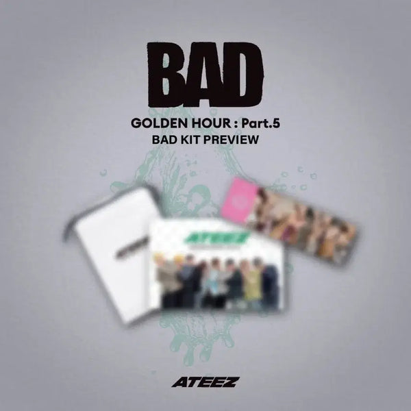 [BUNJANG] ATEEZ BAD Broadcast Kit Photocard / 에이티즈 bad 공방키트 공방포카