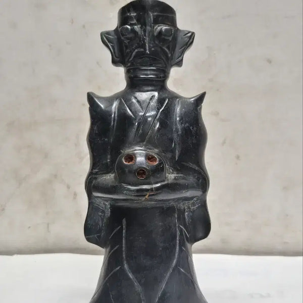 [BUNJANG] Hongsan Culture Black Jade (Totem/Ritual Culture) (Sanxingdui) / 자석이 붙는 홍산문화 흑피옥 (토템/제사문화) (삼성퇴) bu-111