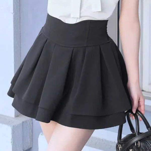 [BUNJANG] MICHYEORA Michellemacaron Migate Skirt Black XS / 미셸마카롱 미각 스커트 블랙 XS 양산형 지뢰계 스나계