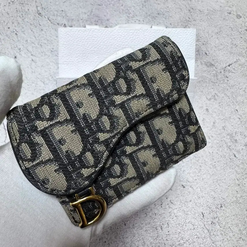 [BUNJANG] Dior Oblique Card Holder / 디올 오블리크 카드지갑 상태 좋음