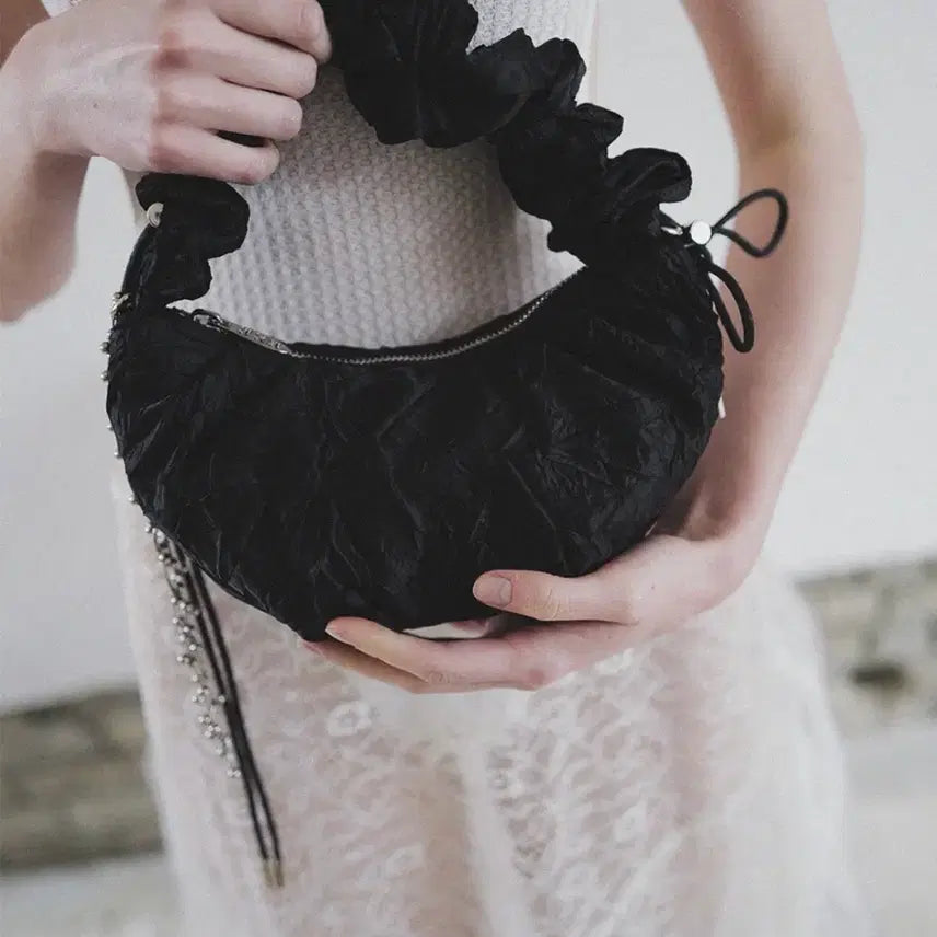 [BUNJANG] Trilmach Dumpling Shoulder Bag S Black / 새상품) 트리마치 덤플링 숄더백 S 블랙