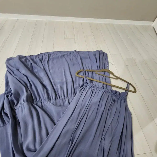 [BUNJANG] Frill Long Dress / 롱원피스