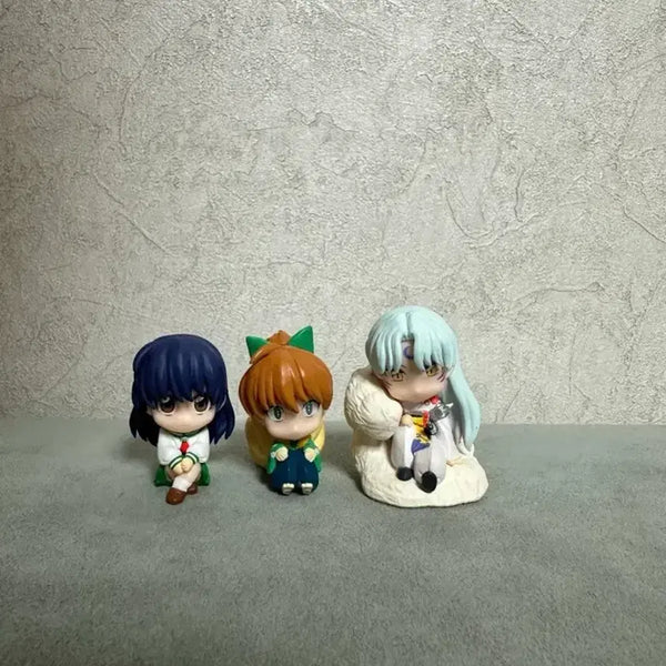 [BUNJANG] Inuyasha Machiboke Figure Set (3 Types) / 이누야사 마치보케 3종