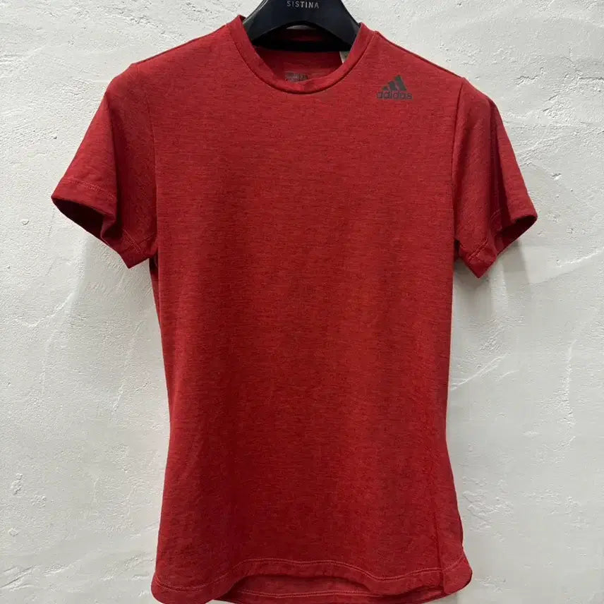 [BUNJANG] Adidas Women's Red Climacool Short Sleeve T-Shirt Size 85 / 아디다스 여 티셔츠 레드/클라이마라이트/반팔 85