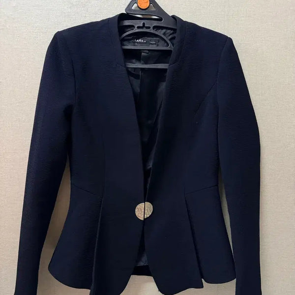 [BUNJANG] Laha Navy Slim Line Jacket / (여성복) 라하 네이비 여성 슬림라인 자켓 S (44~55)