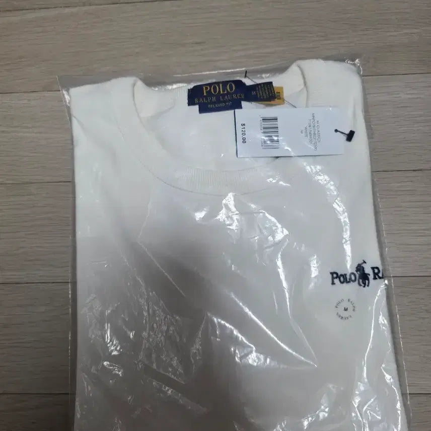 [BUNJANG] Polo Ralph Lauren White Sweatshirt M / 폴로 랄프로렌 화이트 스웻셔츠 M사이즈