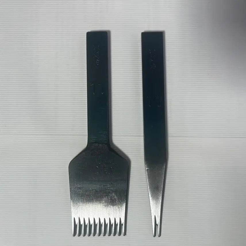 [BUNJANG] IWATAYA Genuine European Style Pricking Irons Set (9 & 2 Prongs) / 일본 이와타야 정품 유럽형 목타 9호 세트(9날+2날)