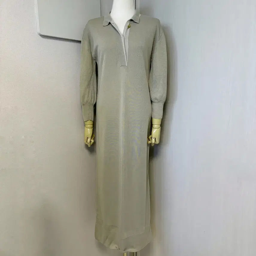 [BUNJANG] Lebeige Rayon Blend Long Knit Dress / 르베이지 레이온 혼방 롱 니트원피스