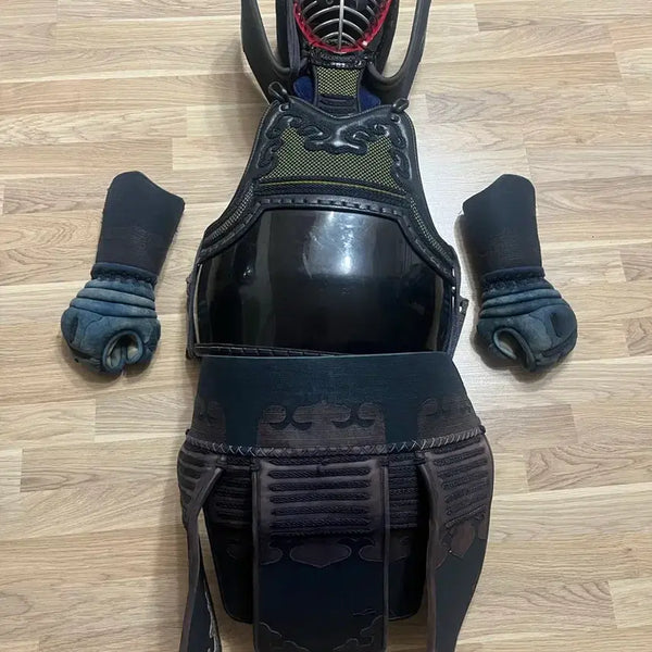 [BUNJANG] Kendo Bogu Set with Carrier (Head, Body, Hand Guards) / 검도 호구 세트 (머리보호대, 갑옷, 호완)