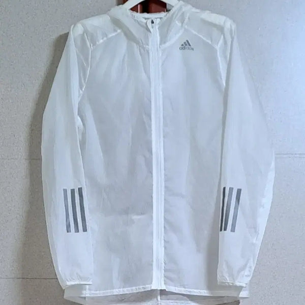 [BUNJANG] Adidas White Windbreaker Jacket / 아디다스 바람막이 자켓 화이트