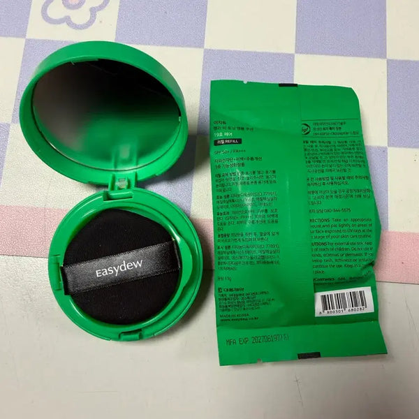 [BUNJANG] Easydew Cushion No. 19 Fair (Includes Refill) / 이지듀 쿠션 19호 페어 본품리필 새상품