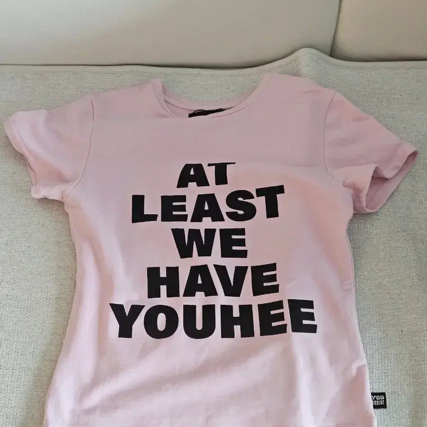 [BUNJANG] Youhee T-Shirt Pink / 유희 반팔티 핑크