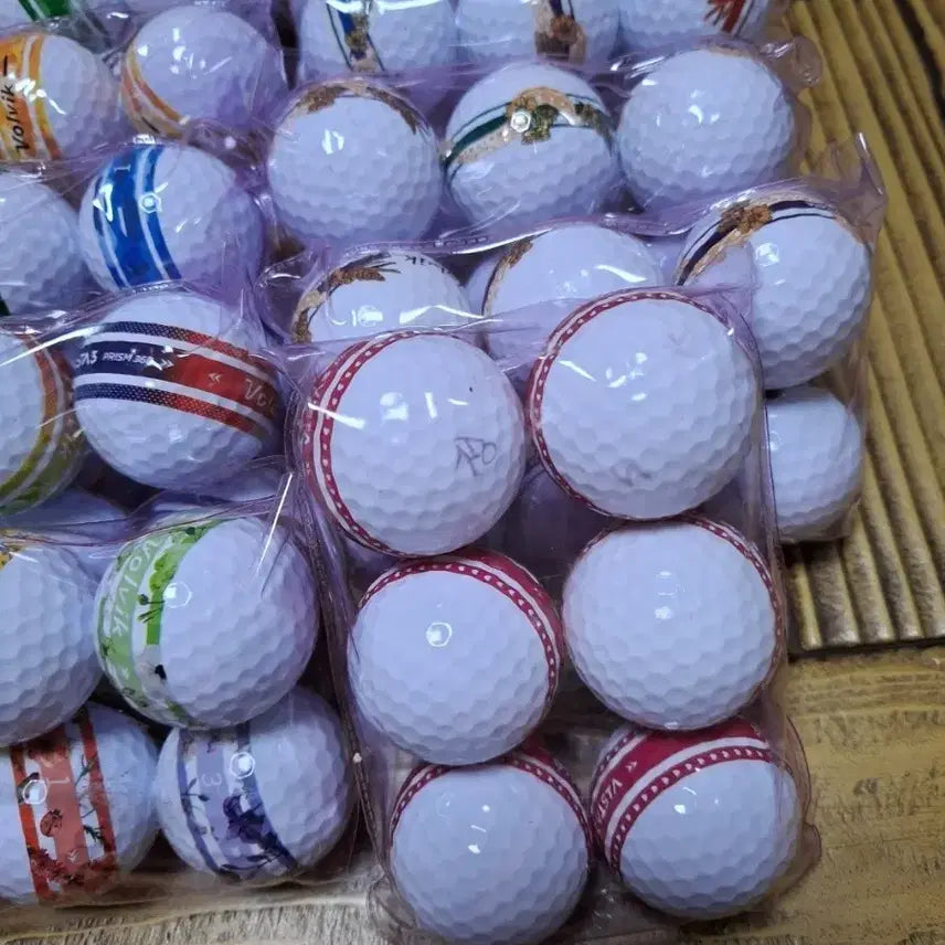 [BUNJANG] Volvik Vista3 Snake New Golf Balls (72 Balls) / 볼빅 비스타3,꽃 뱀 ,신상 로스트볼 72알