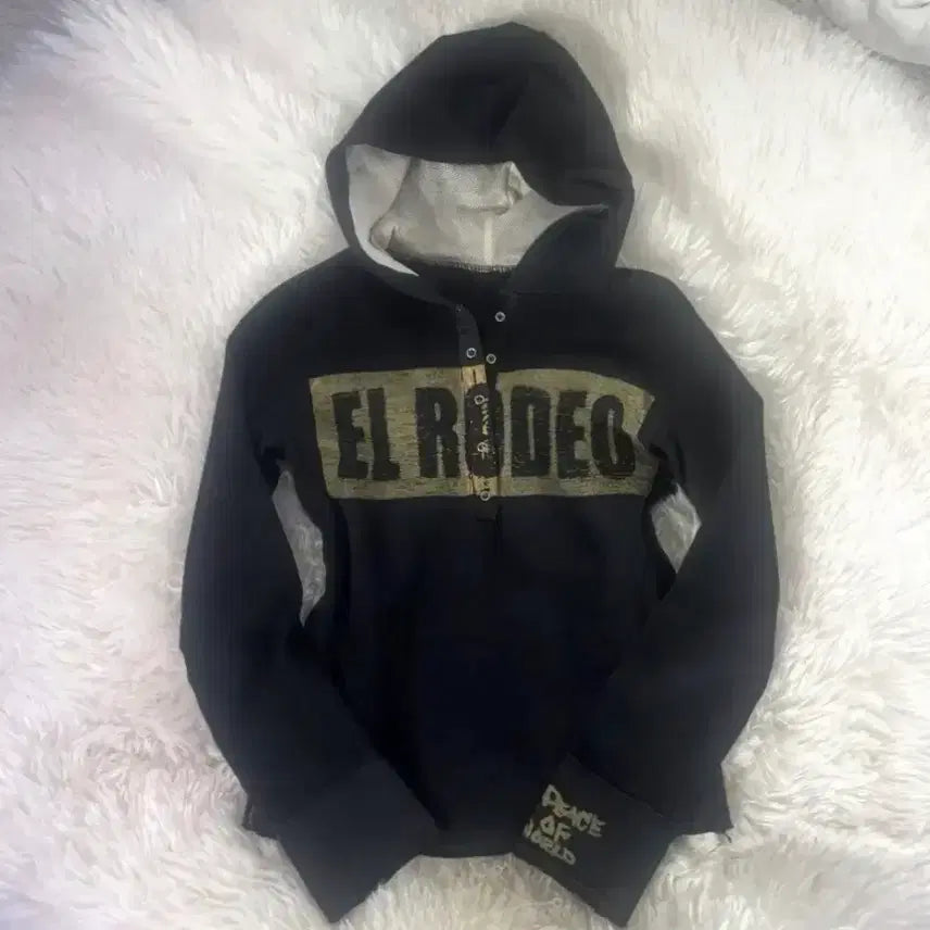 [BUNJANG] Goth Punk Gothic Tight Fit Hoodie / 교신) 오네갸루 딱붙후드티 고스펑크고딕나나깔 빈티지