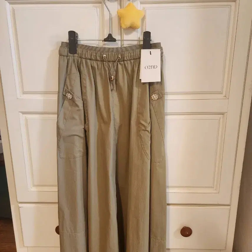 [BUNJANG] OZOC Jewel Pocket Belted Cargo Pants / 한섬 오즈세컨