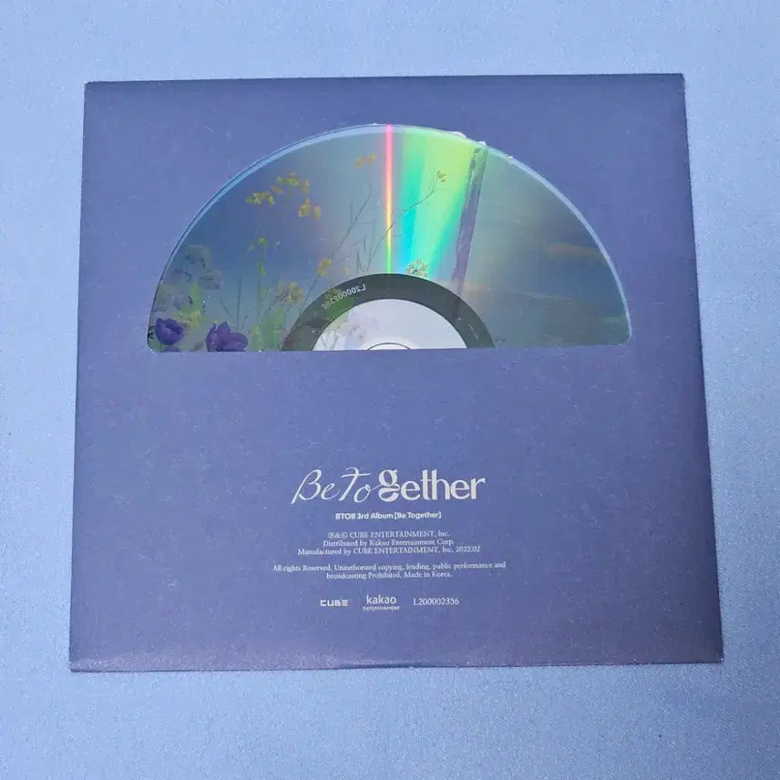 [BUNJANG] BTOB 3rd Album Be Together CD / 비투비 정규 3집 Be Together (비투게더) 앨범 CD