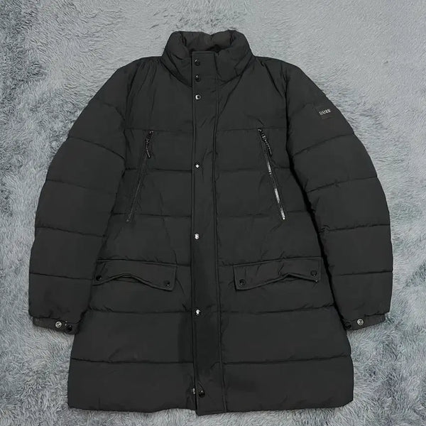 [BUNJANG] Hugo Boss New Black Parka Padding Jacket Size 54 / (정품) 휴고보스 신형 블랙 파카 패딩 54