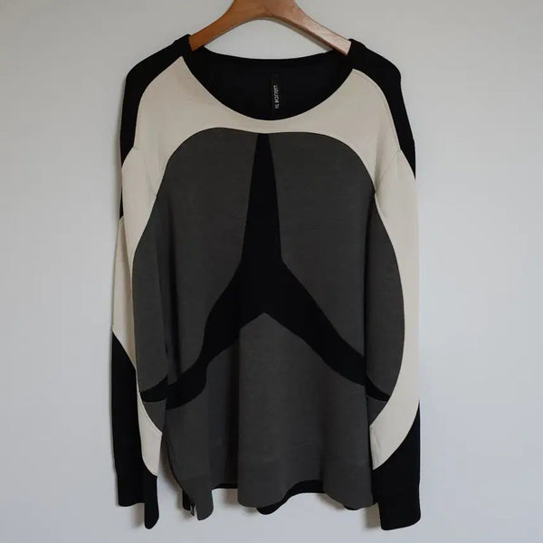 [BUNJANG] Neil Barrett Mercedes-Benz Neoprene Sweatshirt / 닐바렛 맨투맨 벤츠 네오프렌 남성 남자 BJE564V C1566 [L]